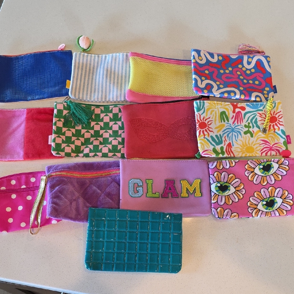 Ipsy Vibrant Cosmetic Bag Collection